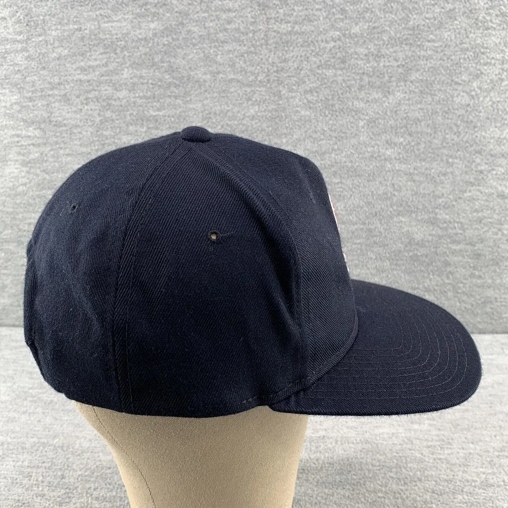 Yupoong Showcase Navy Blue Adjustable Snapback Hat